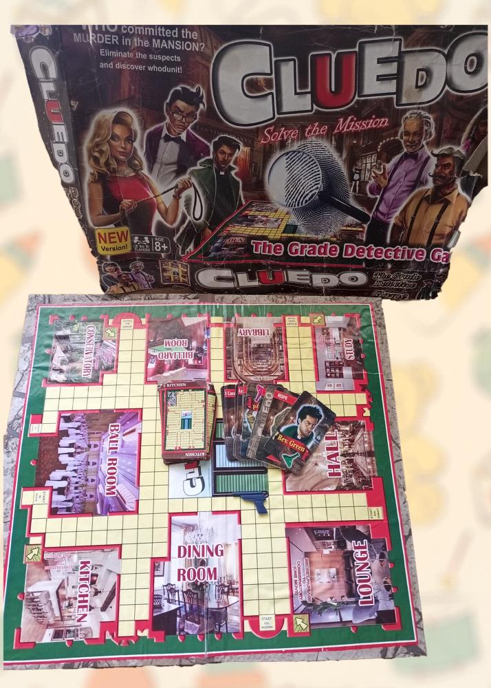 Unleash Your Inner Detective with Vintage Clue!

This classic board game is perfect for kids and adults alike who love a good mystery. In Clue, players take on the role of suspects trying to solve a murder in a grand mansion. Gather clues, make accusations, and deduce whodunit, where, and with what weapon.

Key Features:

Complete set: Includes all original pieces, cards, and game board.

Excellent condition: Gently used but still in pristine shape.

Classic gameplay: Enjoy the timeless fun of this beloved board game.

Educational: Develops problem-solving, deduction, and critical thinking skills.

Suitable for all ages: A great way to spend quality time with family and friends.

Dont miss out on this opportunity to own a piece of gaming history!