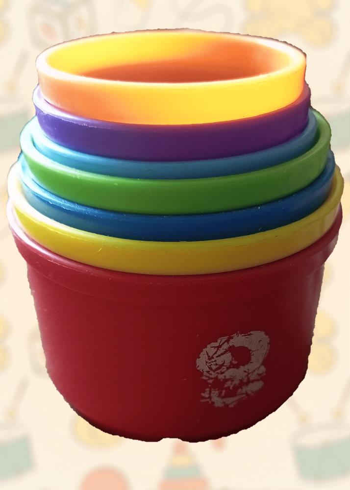 Discover the joy of learning and playing with this classic stacking cups toy. Perfect for toddlers. 

Key Features:

Preloved and in excellent condition

Bright and vibrant colors
Encourages early learning and development

Durable and safe for young children

Complete set with no missing pieces

Give your child a fun and educational experience with this timeless toy.

Order now and let your child explore the world of learning and play!